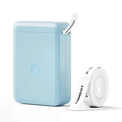D110 0.5 Inch Label Printer with Tape - Blue